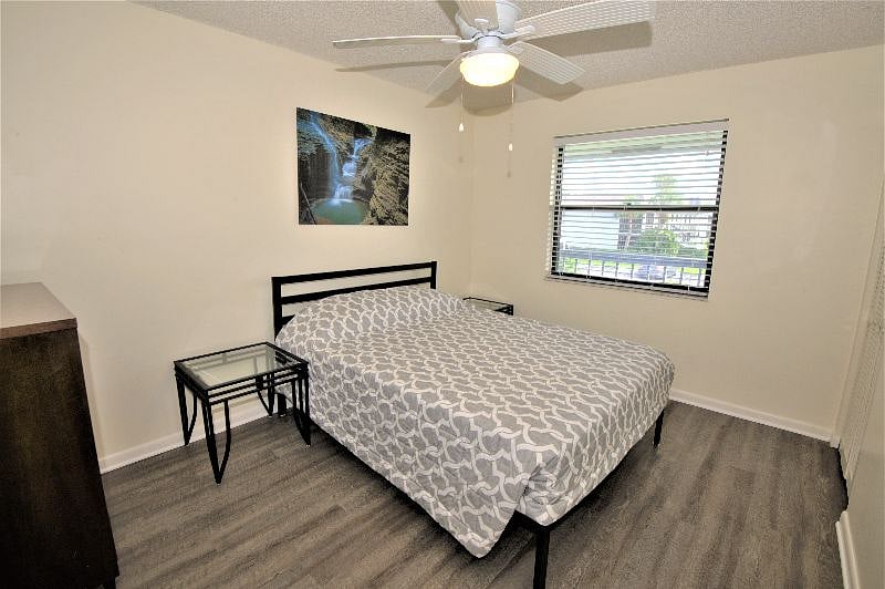 Comfortable third bedroom.