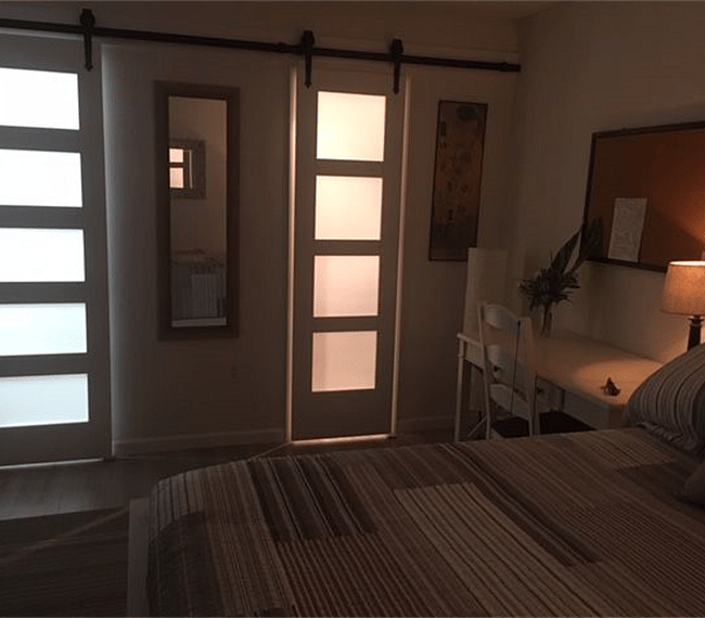 BEDROOM AT NIGHT