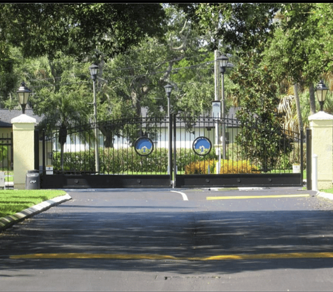 Security front entrance
