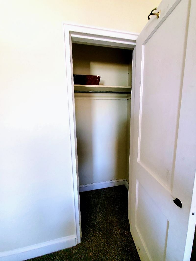 Large closet in bedroom...Plenty of space for all your things.