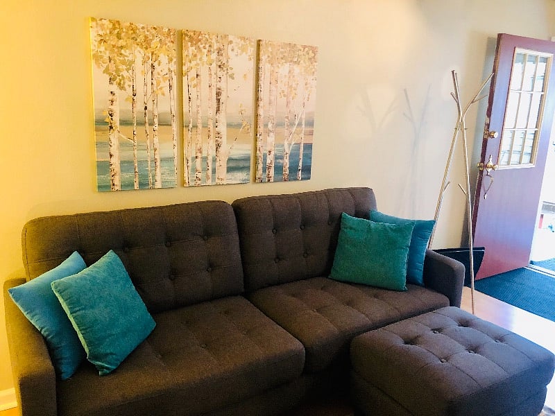 Totally separate and self-contained condo unit with no shared surfaces.