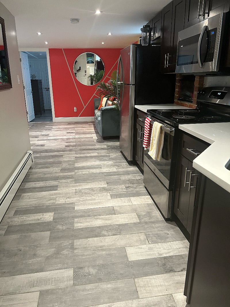 Private suite entrance | Fully Stocked Kitchen