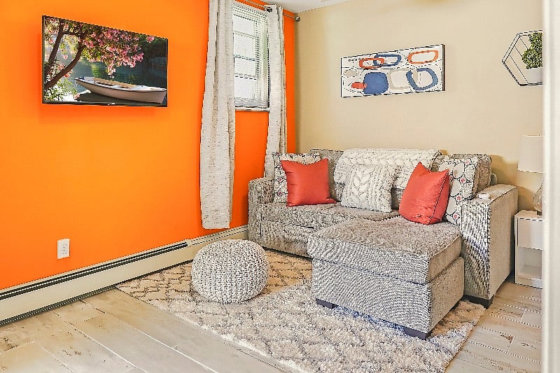 Couch Bed Replaced w/ Queen Day bed