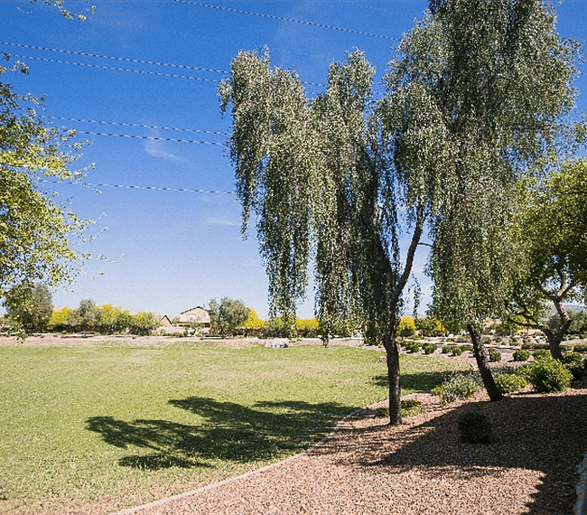 view from front door