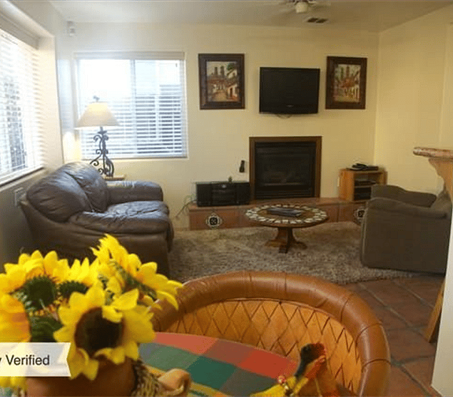 Apartment Dining Area to Living Room, 1st Floor