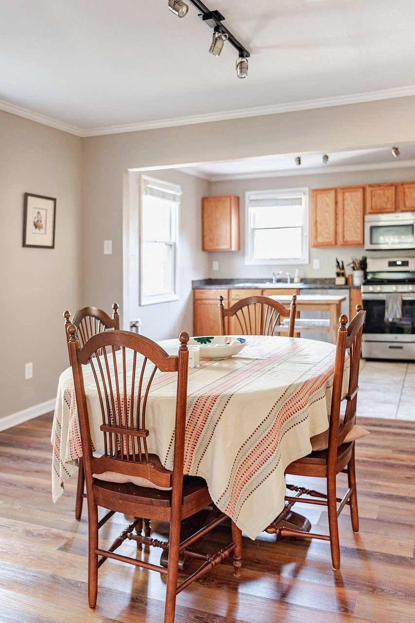 shared dining area