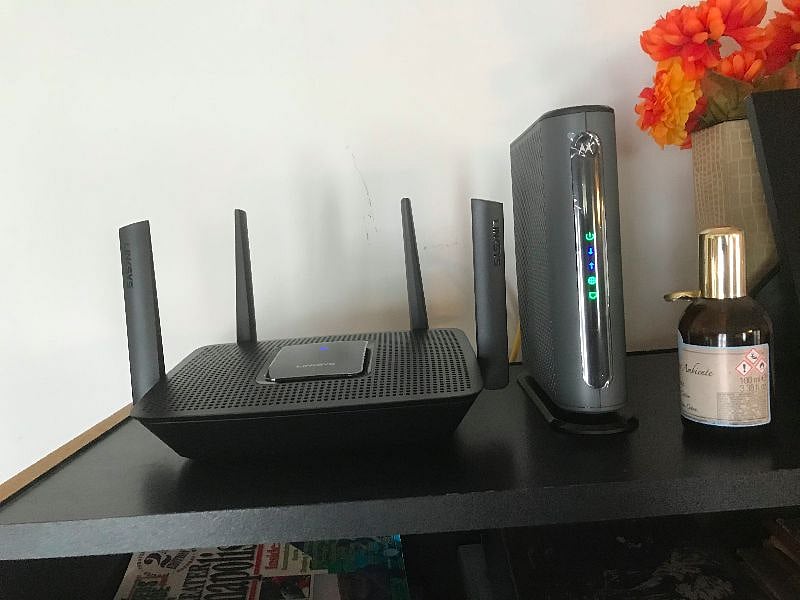 You would be the only person using this Internet network. Both the router and the modem were purchased new in early 2021, and we have high-speed wireless suitable for Zoom sessions and live streaming.
