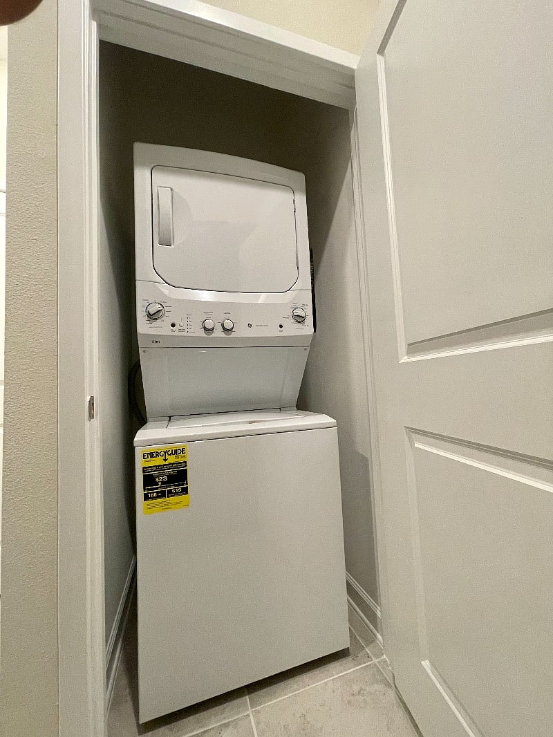 In-unit Washer and Dryer.
All appliances are brand new.