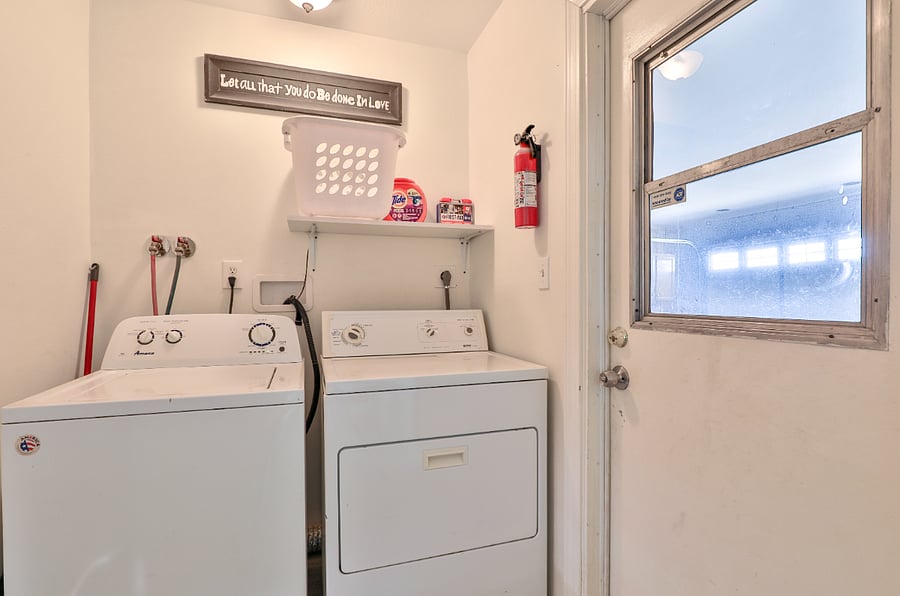 Laundry area 