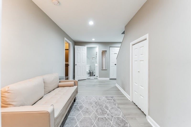 Basement Sitting Area