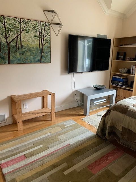 Master bedroom overlooking Golden Gate park