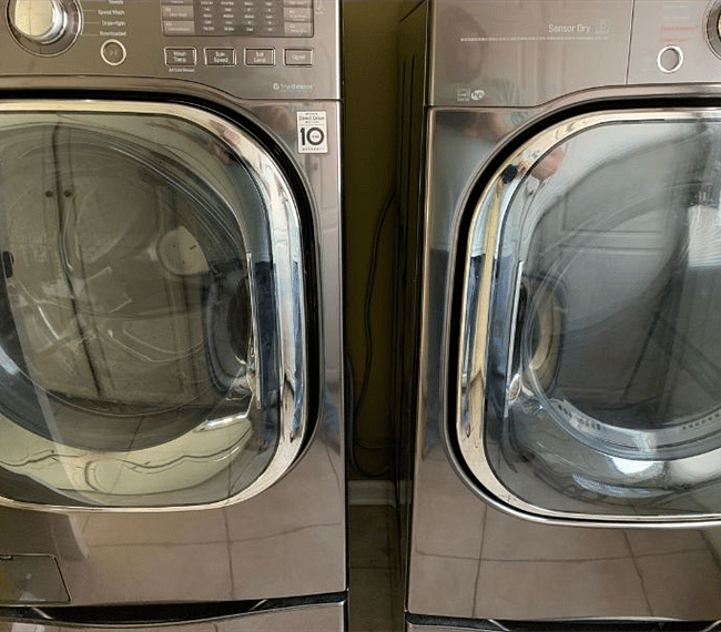 Laundry room.
