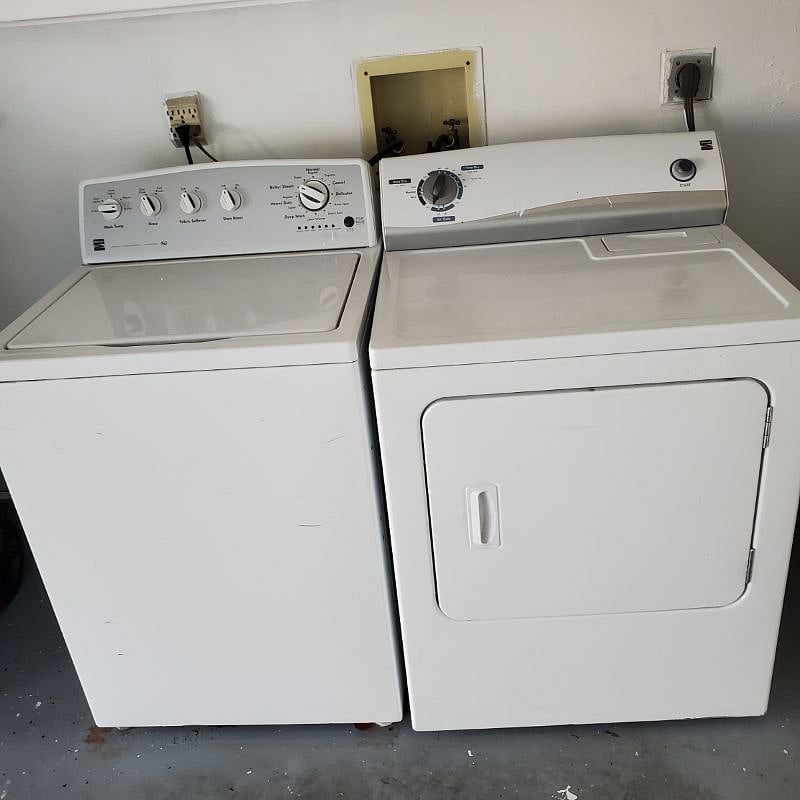 Washer and dryer 