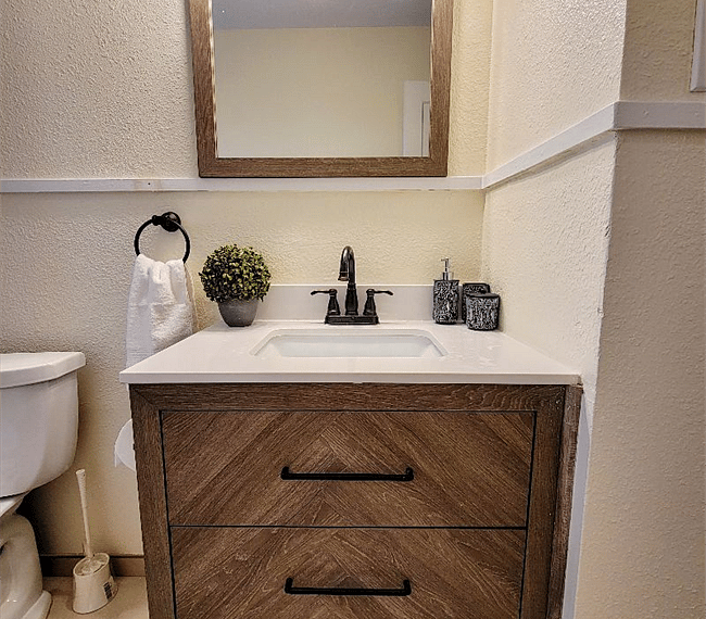Main bath sink