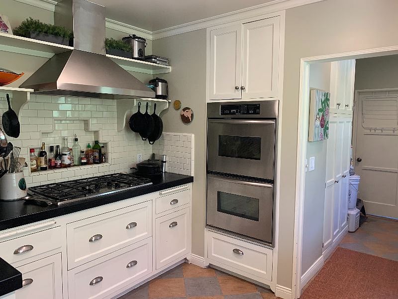 Kitchen and all cooking equipment/cooking tools, kitchen dining nook, and laundry room is available for use in the main house.