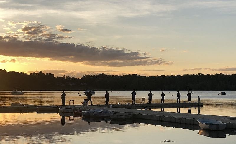 Fishing at the Wethersfield cover