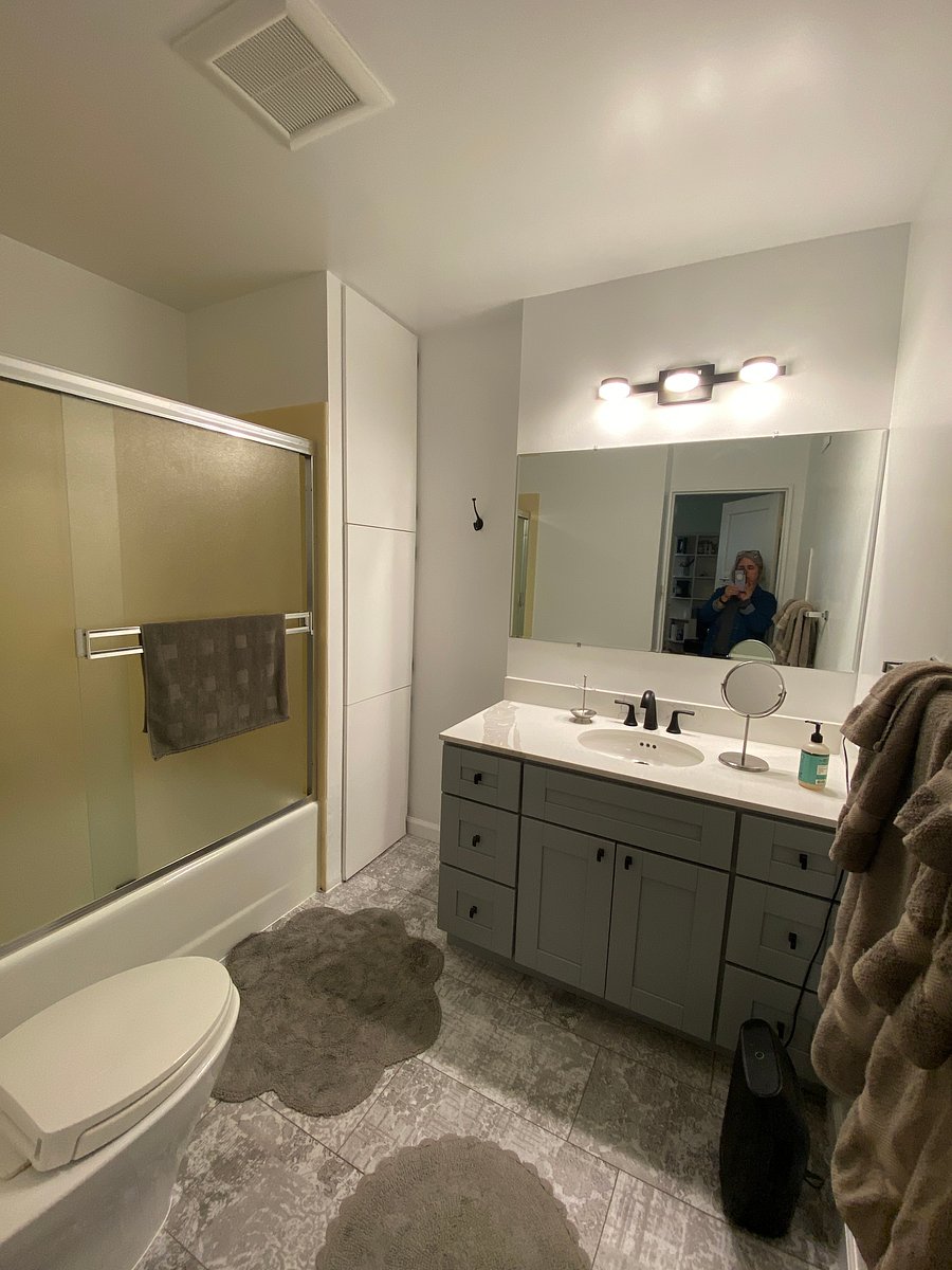 Updated bathroom
