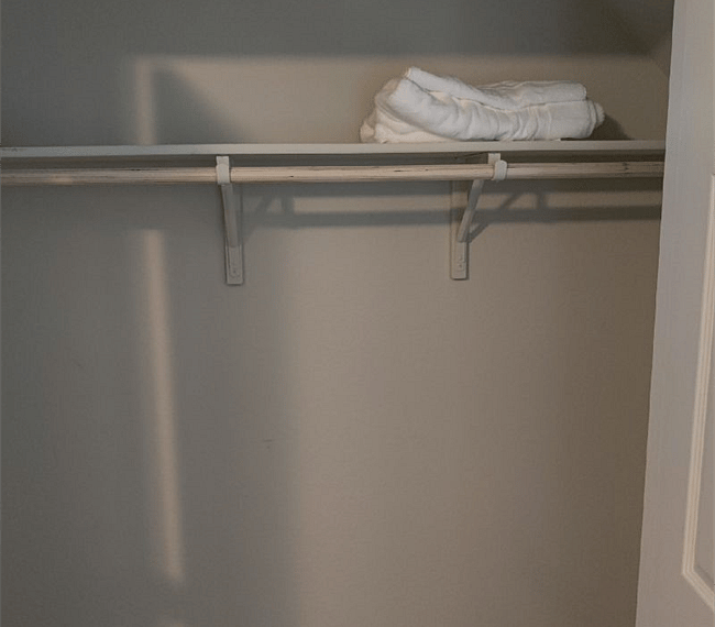 Ample closet 