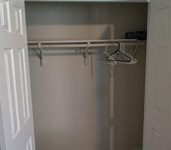 Ample closet 