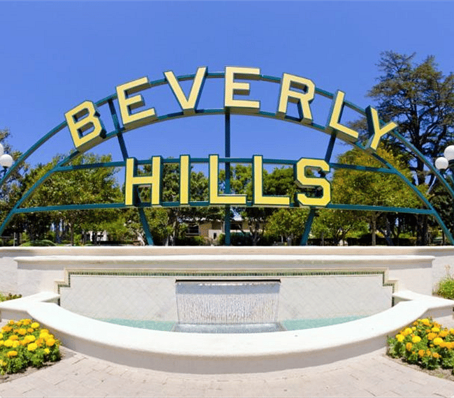 Beverly Hills 15-20 min drive