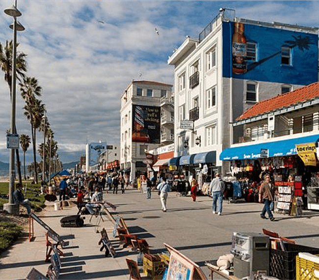 Venice beach 20 min drive