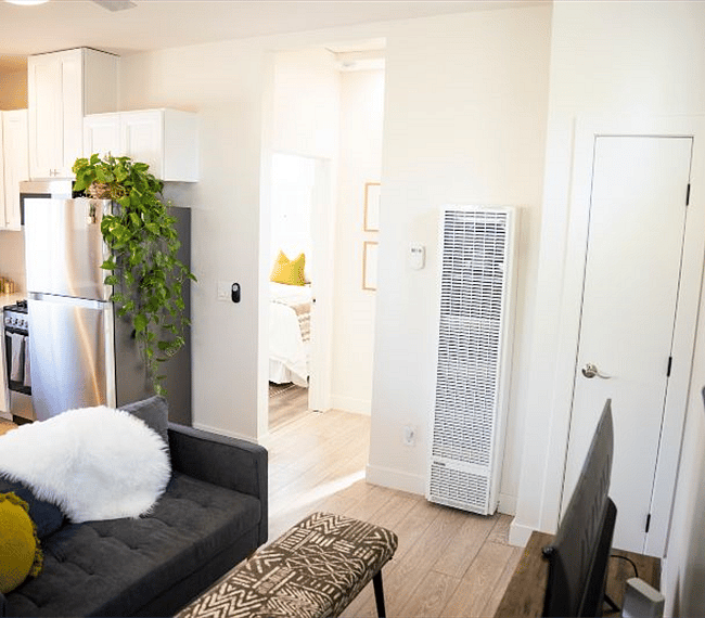 Light and airy throughout.