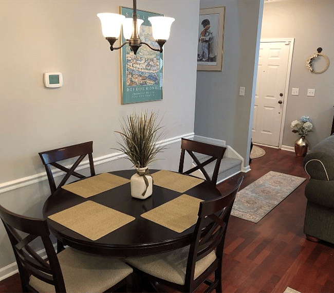 Dining area