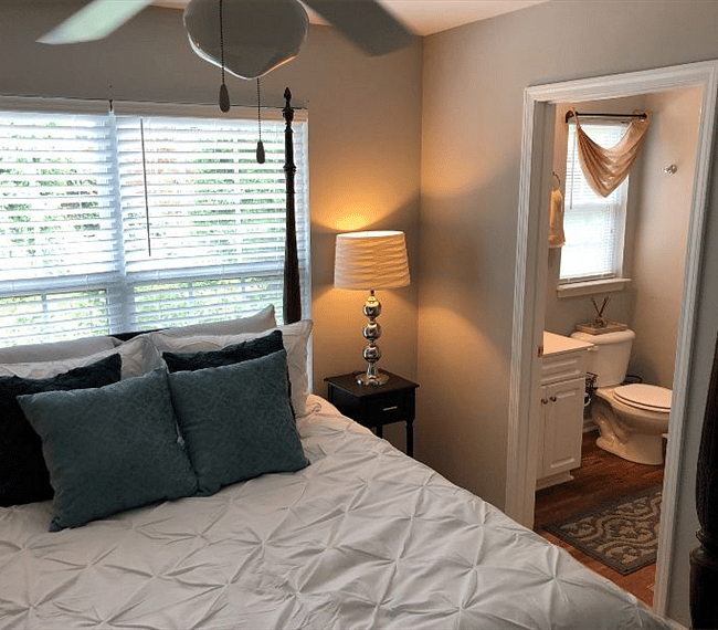 Master Bedroom with Attached Full Bathroom