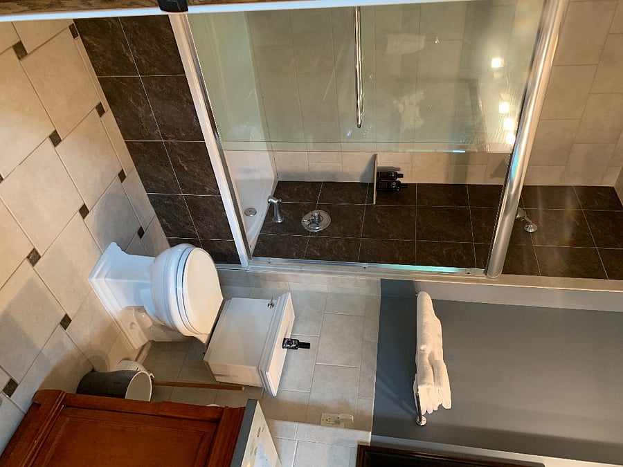 Shared full bath