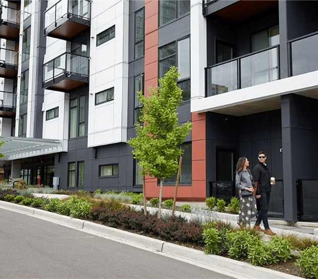 New modern building