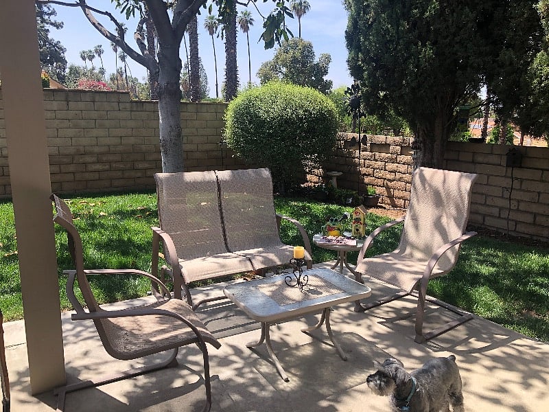 Patio off Family room