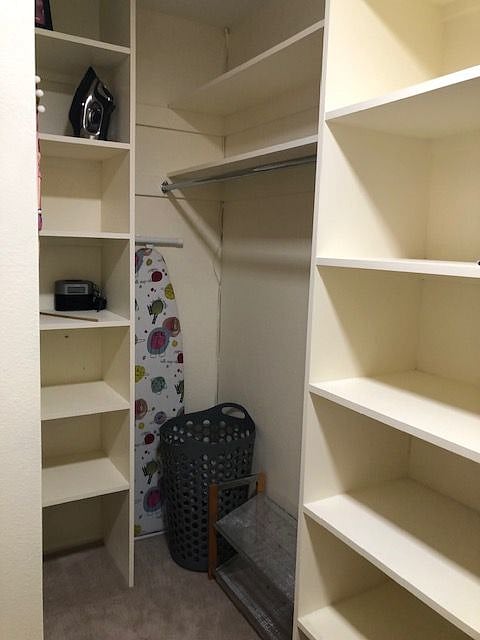Master bedroom closet