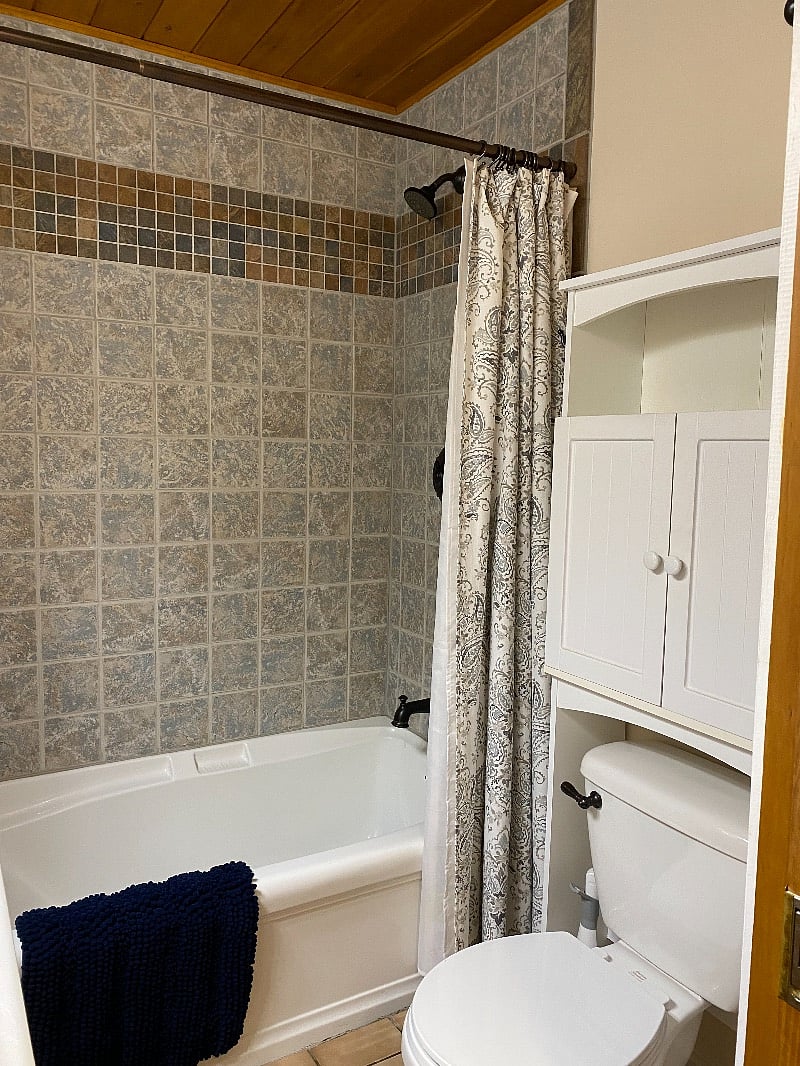 Downstairs bathroom.