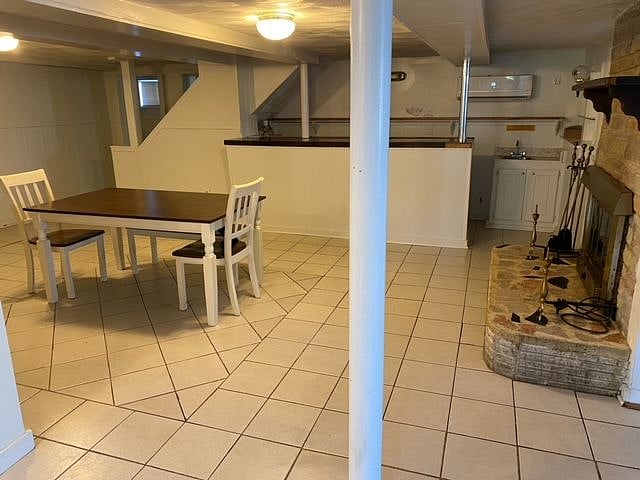 Bar area