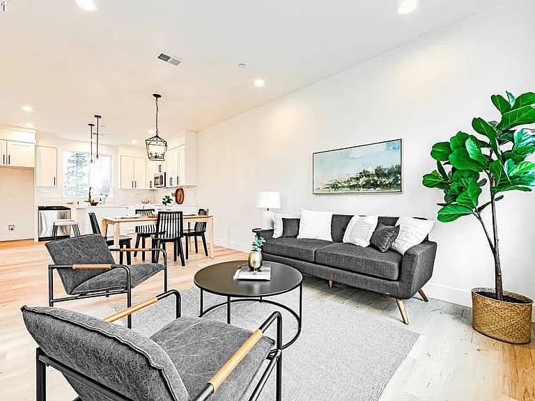 Slightly different furnishings - this was from when the home was purchased.