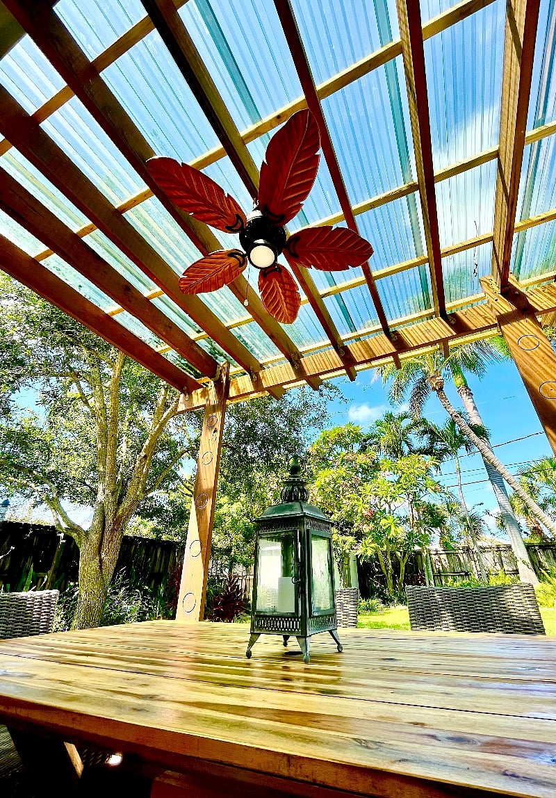 Patio pergola