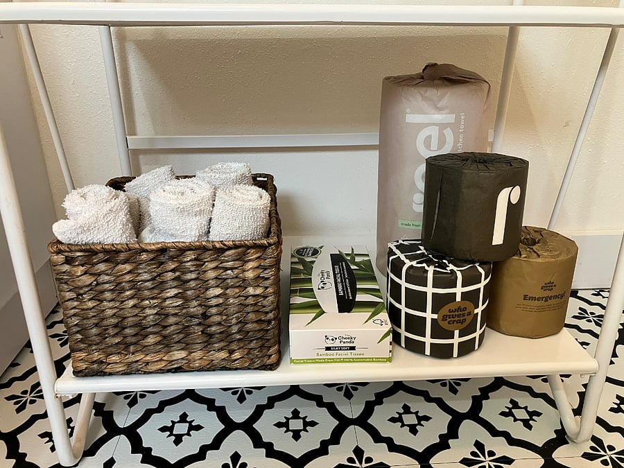 Amenities starter kit.