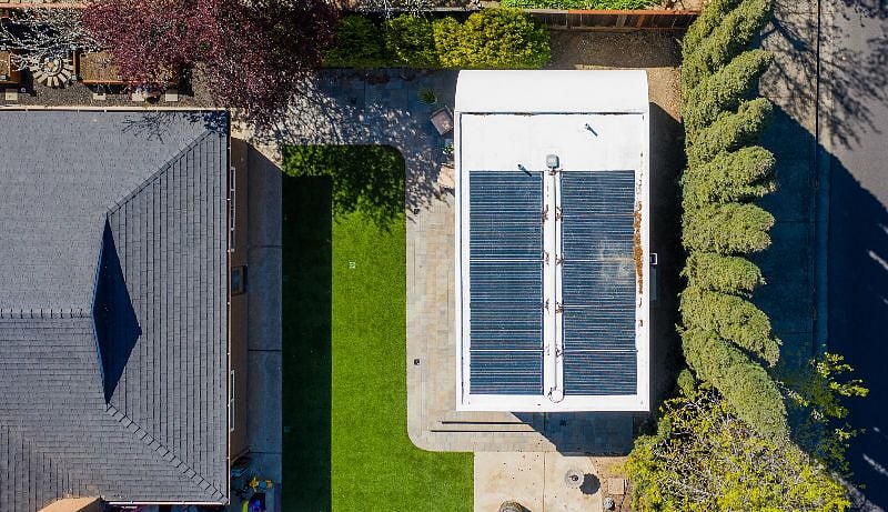 Equipped with Solar Panels to preserve energy!
