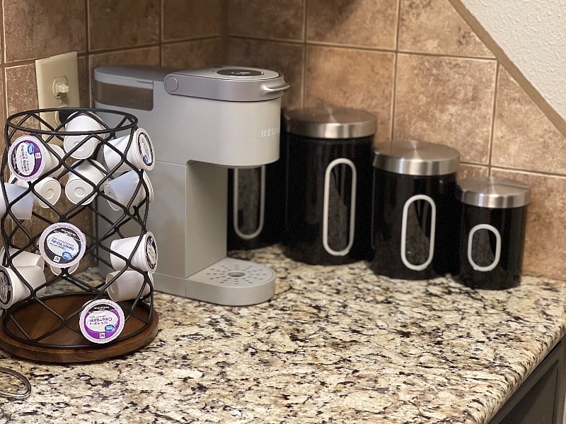 Take advantage of our Keurig coffee system to get your day started.
