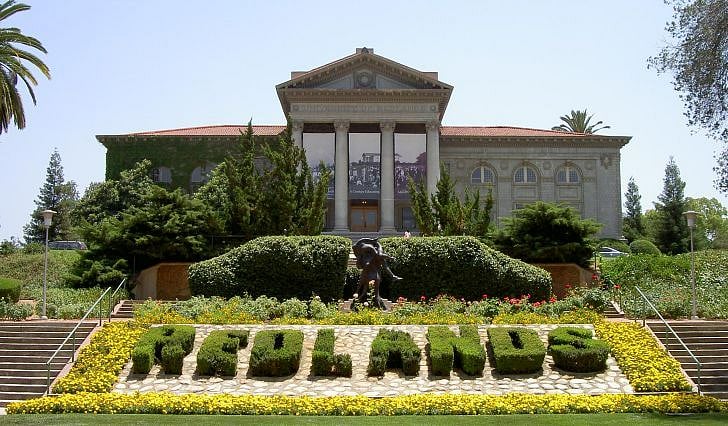 Down the street from this home is the University of Redlands which offers many activities to the public