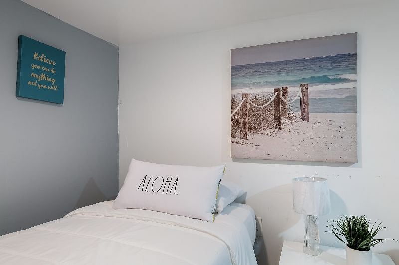 minimalist design, cozy textiles, and a calming color scheme come together to create a peaceful and inviting personal retreat.