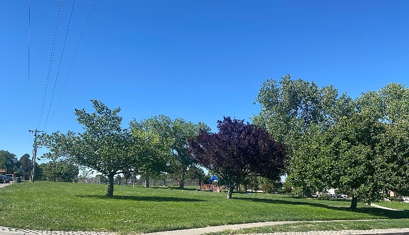 Onate Park is walking distance from the house. Tennis courts located on the south side of the park.