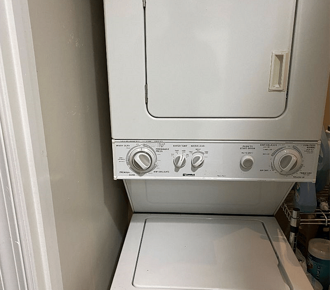Washer and dryer 