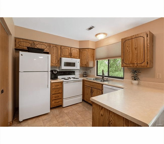 Well-equipped kitchen.