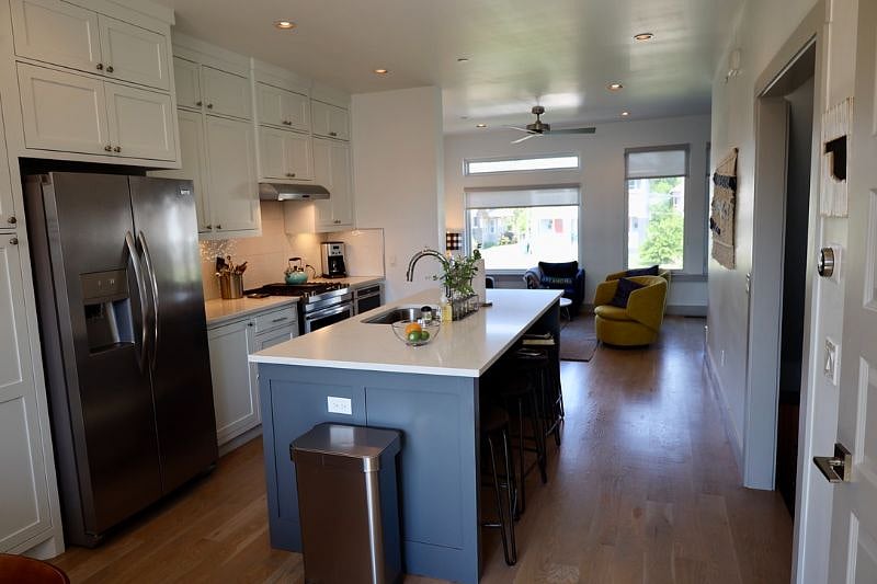 Open concept main floor.
