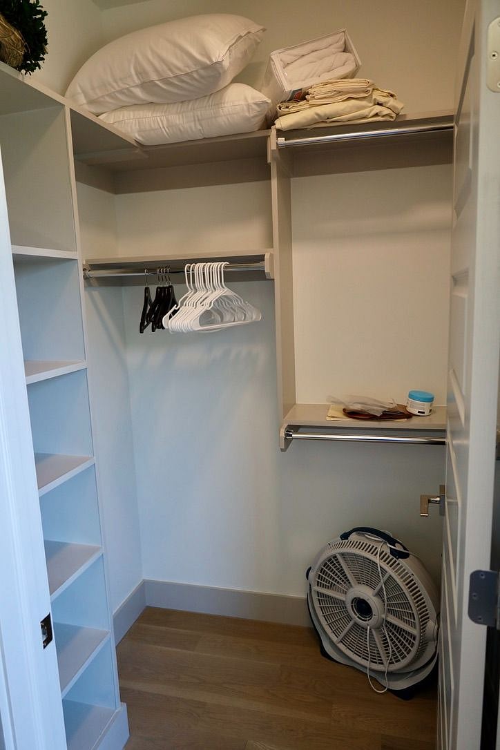 Bedroom 2 walk-in closet.