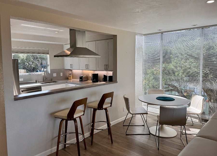 Kitchen and dining nook