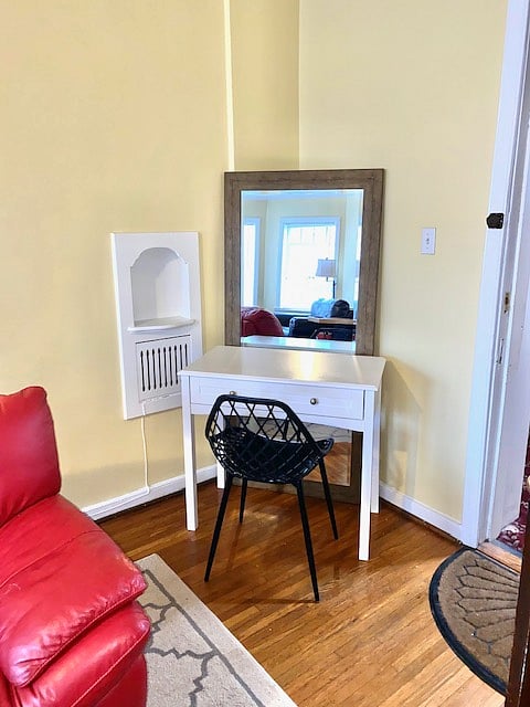 Vanity to help make yourself look great for the day!
