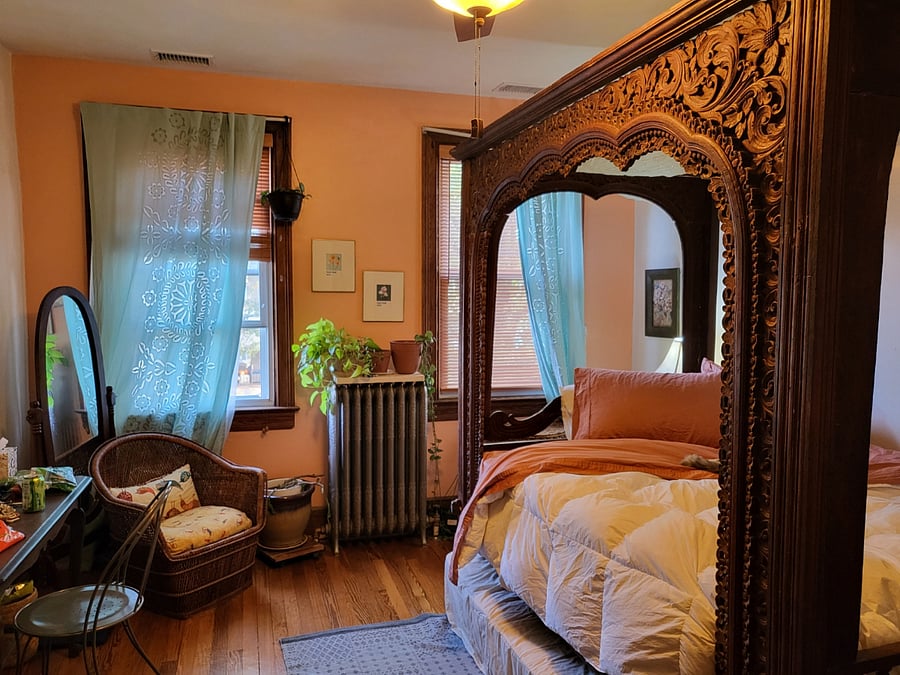 Front bedroom = $1075.