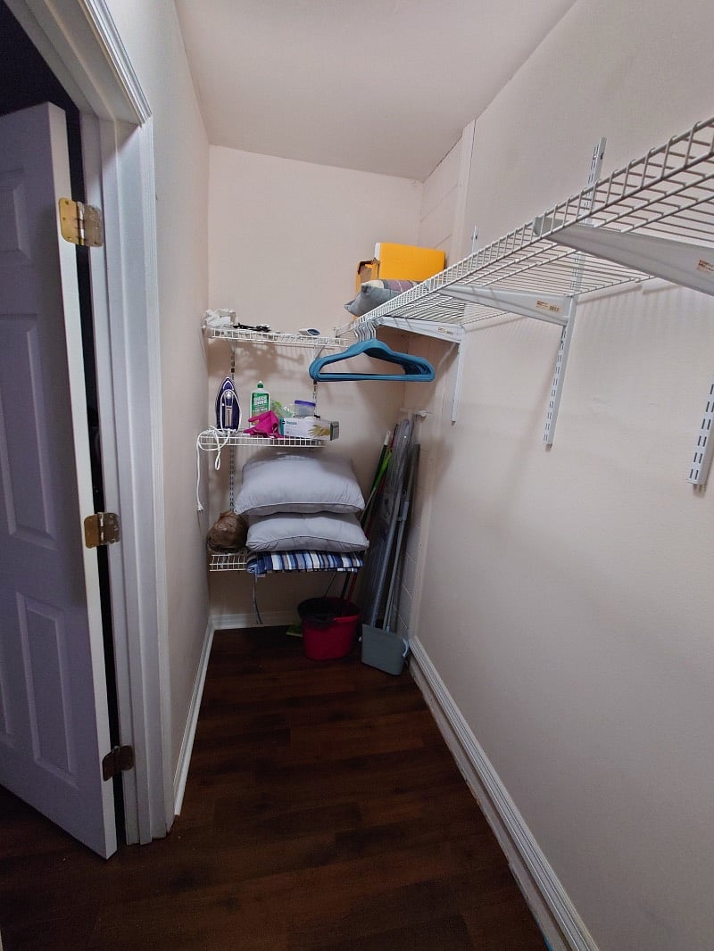 Closet left side